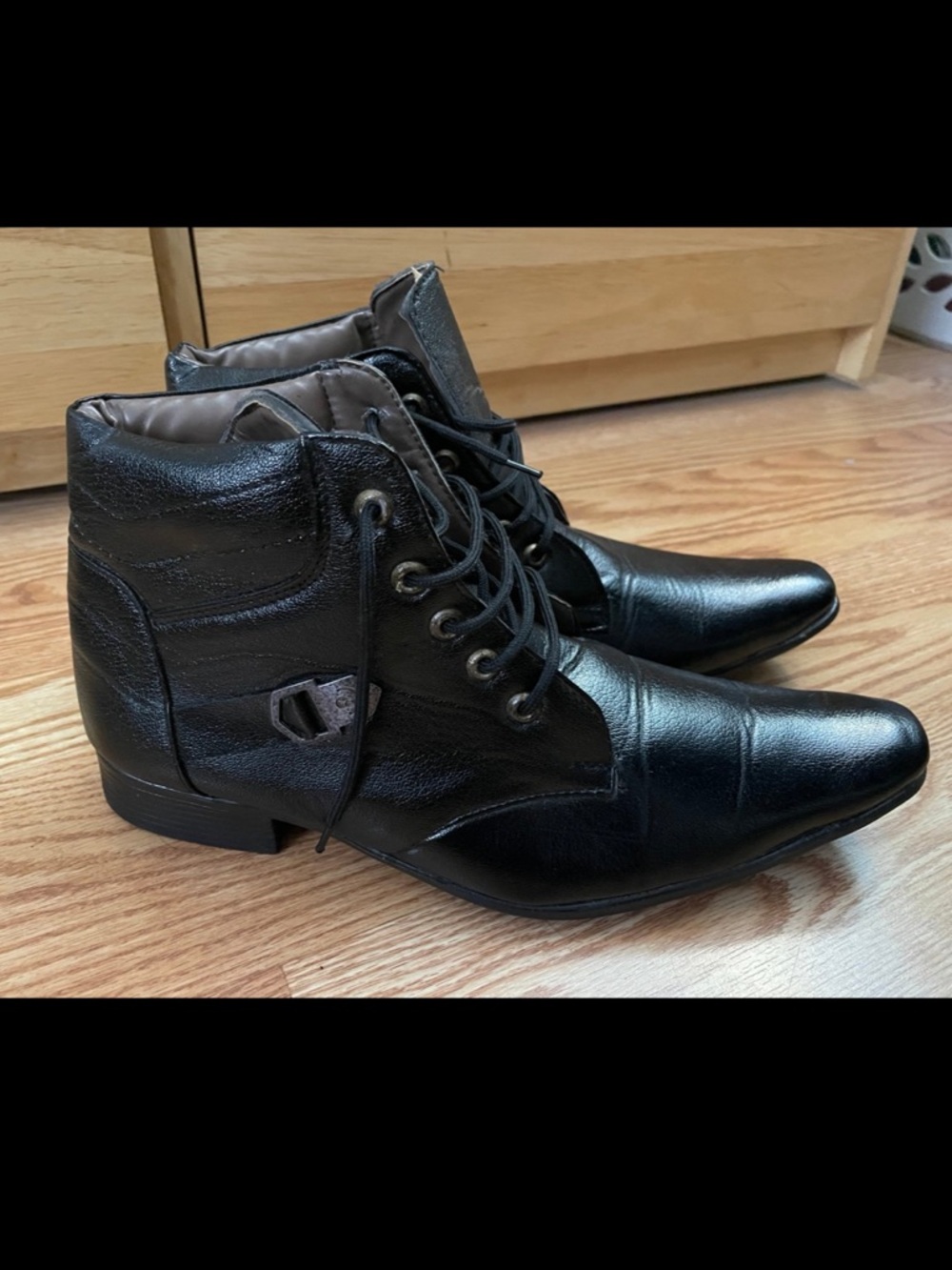 Men's Black Ankle Boots